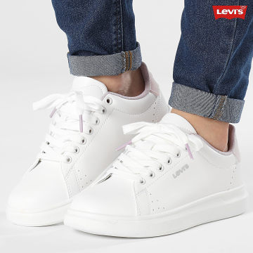 Zapatillas levis mujer 2025 blancas